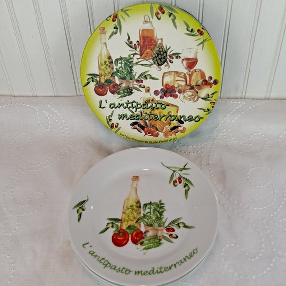 I. Godinger Dining Set Of 4 I Godinger Co Lantipasto Mediterraneo